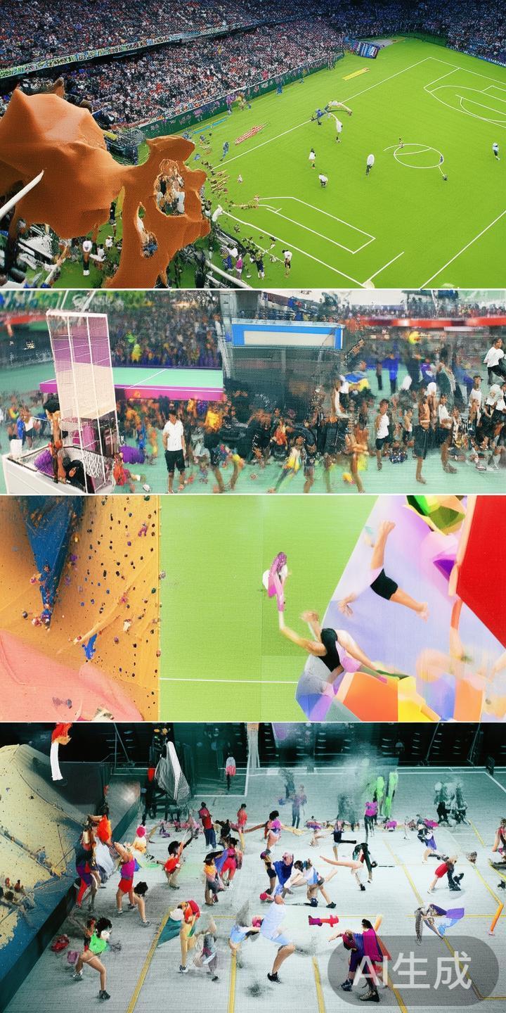多样化的运动项目
包括传统体育项目如足球、篮球、